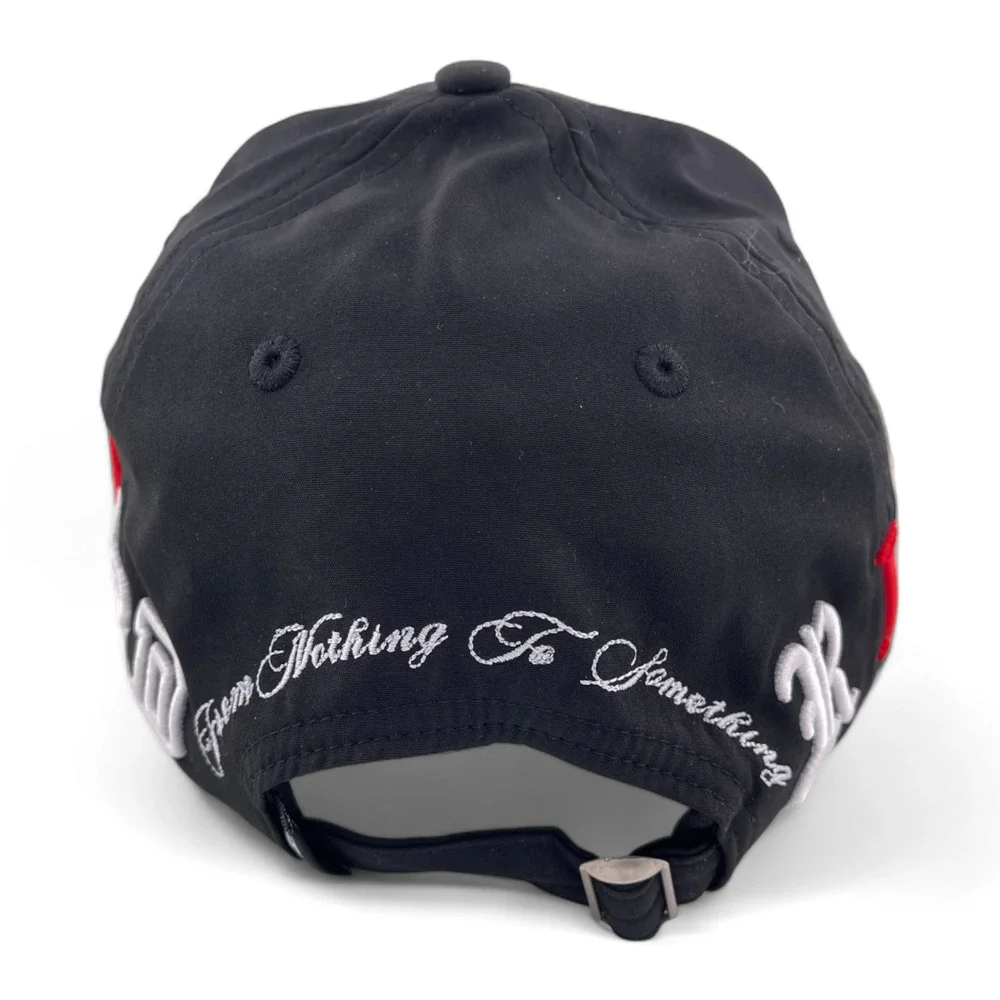 Hoodrich OG Heat Sport Strapback Internal Zipper Pocket Black Adjustable Hat Cap
